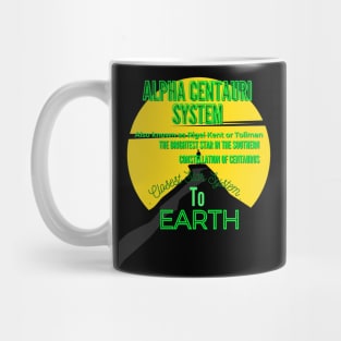 Alpha Centauri System Stargazing Mug